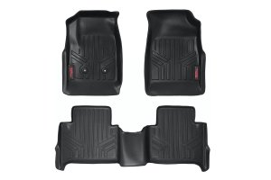 GMC Canyon Floor Mats - Front + Rear - Rough Country - Crew - '15-'22